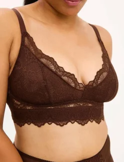Kvinnor Understatement Underwear Bh:Ar|Lace Support Bra - Bralette