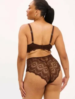 Kvinnor Understatement Underwear Bh:Ar|Lace Support Bra - Bralette