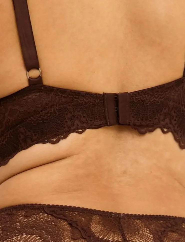 Kvinnor Understatement Underwear Bh:Ar|Lace Support Bra - Bralette
