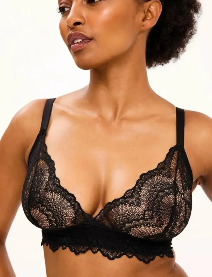 Kvinnor Understatement Underwear Bh:Ar|Lace Triangle+ Bralette - Bralette