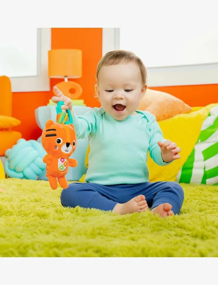 Bright Starts Lad os rangle – Tiger - Interaktiva leksaker|Barn Babyleksaker|Babyleksaker