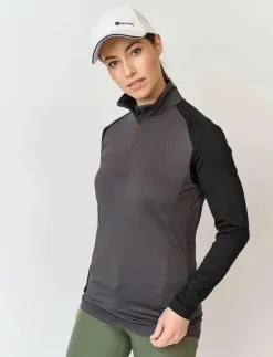 BACKTEE Ladies Zipneck Baselayer - Underställströjor|Kvinnor Underställ|Underställ