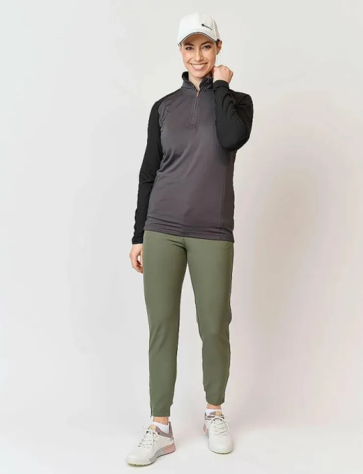 BACKTEE Ladies Zipneck Baselayer - Underställströjor|Kvinnor Underställ|Underställ