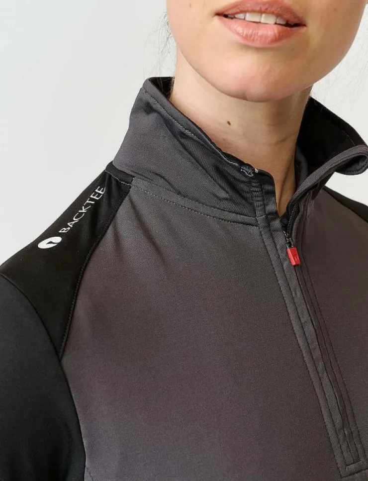 BACKTEE Ladies Zipneck Baselayer - Underställströjor|Kvinnor Underställ|Underställ