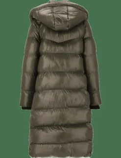 Whistler Lakewood W Long Puffer Jacket - Dunkappor|Kvinnor Jackor