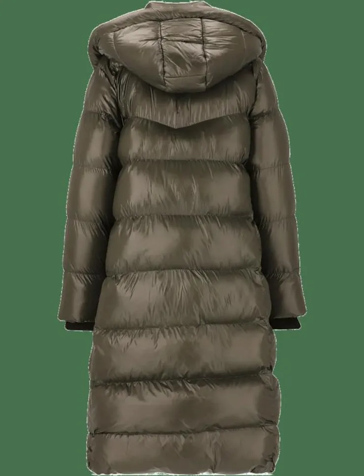 Whistler Lakewood W Long Puffer Jacket - Dunkappor|Kvinnor Jackor