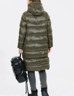 Whistler Lakewood W Long Puffer Jacket - Dunkappor|Kvinnor Jackor