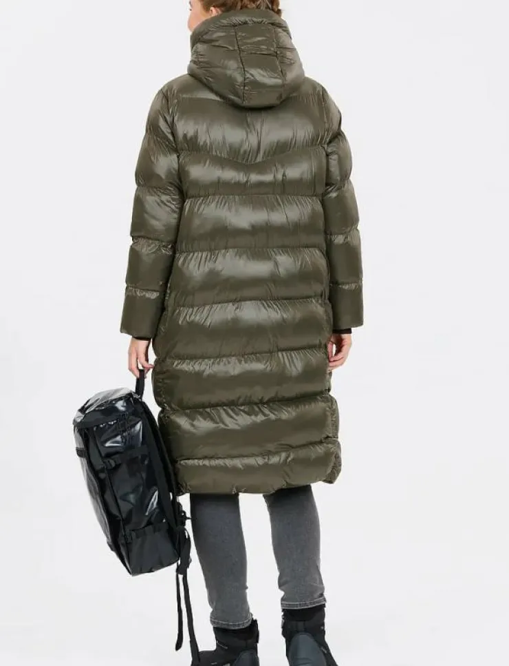 Whistler Lakewood W Long Puffer Jacket - Dunkappor|Kvinnor Jackor