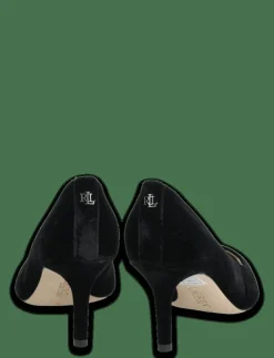 Kvinnor Lauren Ralph Lauren Högklackade Skor|Lanette Velvet Pump - Klassiska pumps
