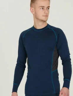 Whistler Underställ|Lapas M L-S Wool Mesh Baselayer Tee - Underställströja