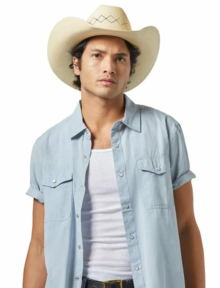 Kvinnor Brixton Mössor & Hattar|Laredo Panama Straw Cowboy Hat - Mössor