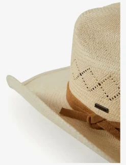 Kvinnor Brixton Mössor & Hattar|Laredo Panama Straw Cowboy Hat - Mössor
