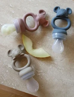 Barn Nuuroo Nappar & Tillbehör|Lauge silicone fruit pacifier 2-pack - Nappar