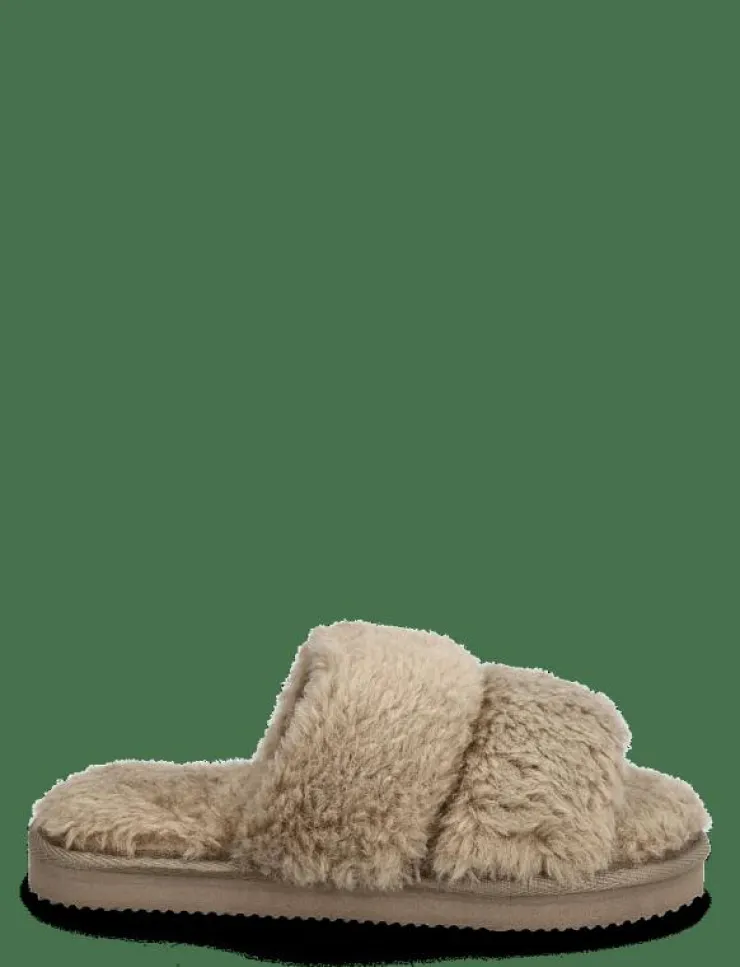 Kvinnor Hunkemöller Tofflor|LAUREN FAKE FUR SLIDE - Inneskor