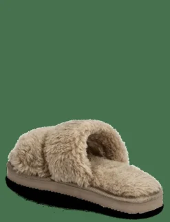 Kvinnor Hunkemöller Tofflor|LAUREN FAKE FUR SLIDE - Inneskor