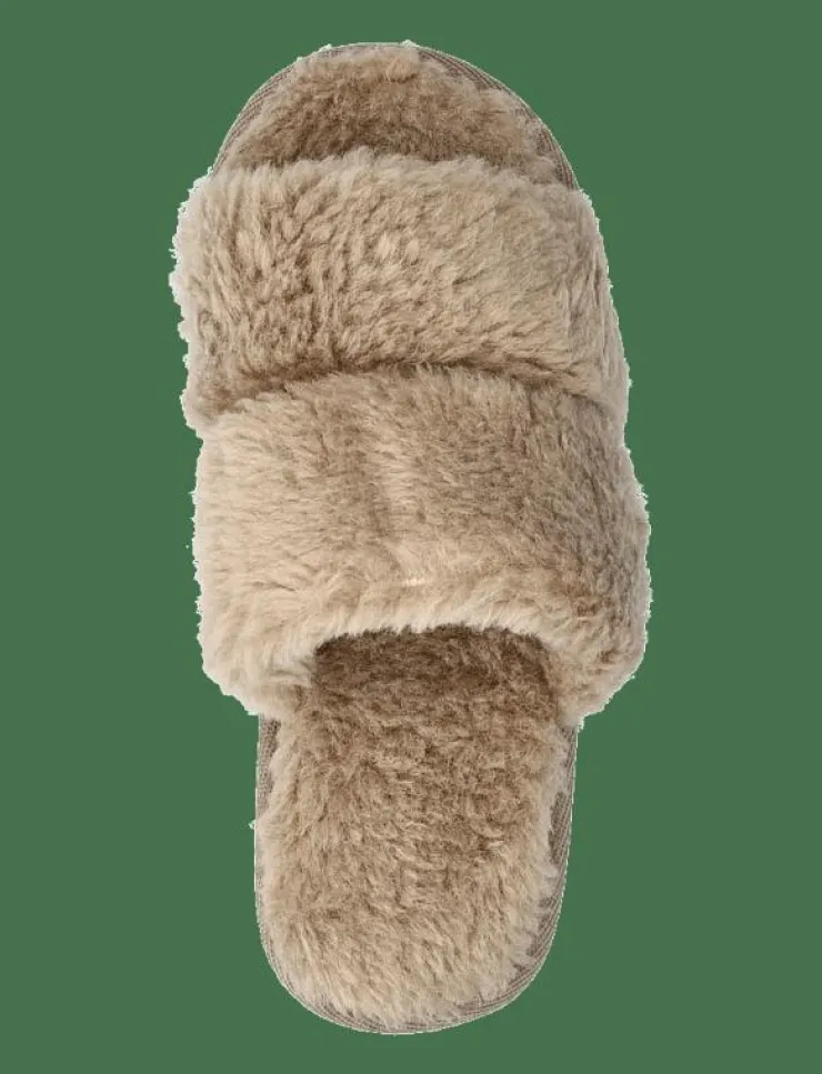 Kvinnor Hunkemöller Tofflor|LAUREN FAKE FUR SLIDE - Inneskor