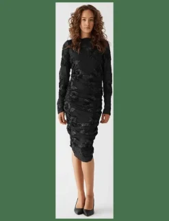 Noella Lavinia L/S Dress - Midiklänningar|Kvinnor Klänningar