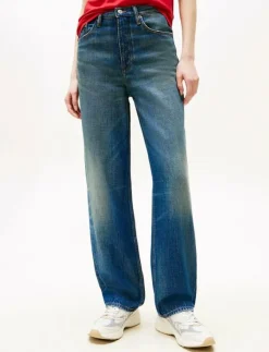 Tommy Jeans LAYLA HR SLIM STR CBF CI2037 - Straight jeans|Kvinnor Denimkläder|Jeans
