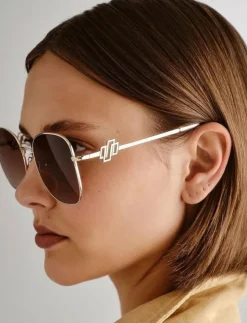 Kvinnor Le Specs Solglasögon|LE SUSTAIN - METAMORPHOSIS - Round Frame