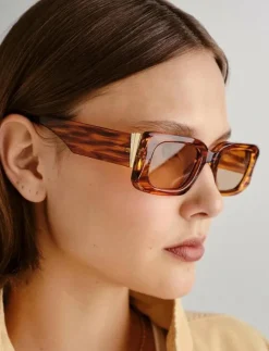 Le Specs Solglasögon|LE SUSTAIN - RIPPLED REBEL - Fyrkantiga