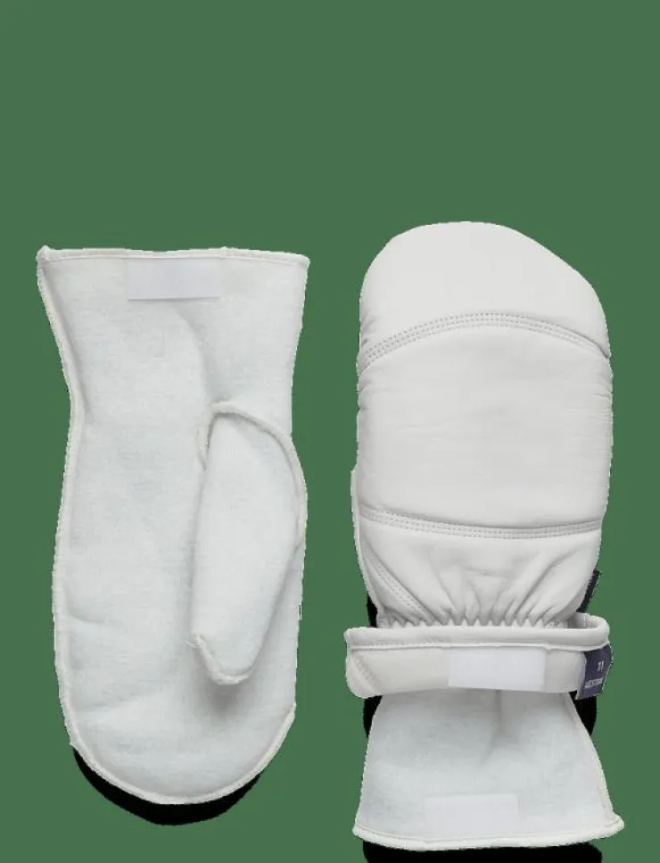 Kvinnor Hestra Accessoarer|Handskar|Leather Box - mitt - Tumvantar
