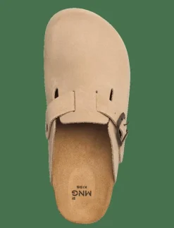 Barn Mango Clogs|Leather clogs with buckle - Clogs