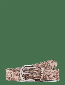 Kvinnor Mango Bälten|Leather fur belt - Skärp