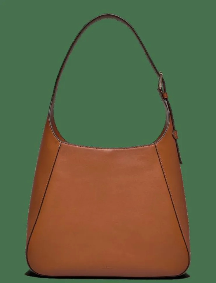 Lauren Ralph Lauren Leather Large Tanner Shoulder Bag - Handväskor|Kvinnor Handväskor