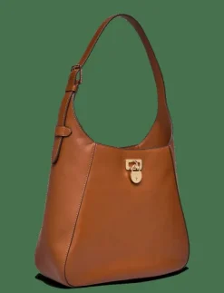 Lauren Ralph Lauren Leather Large Tanner Shoulder Bag - Handväskor|Kvinnor Handväskor