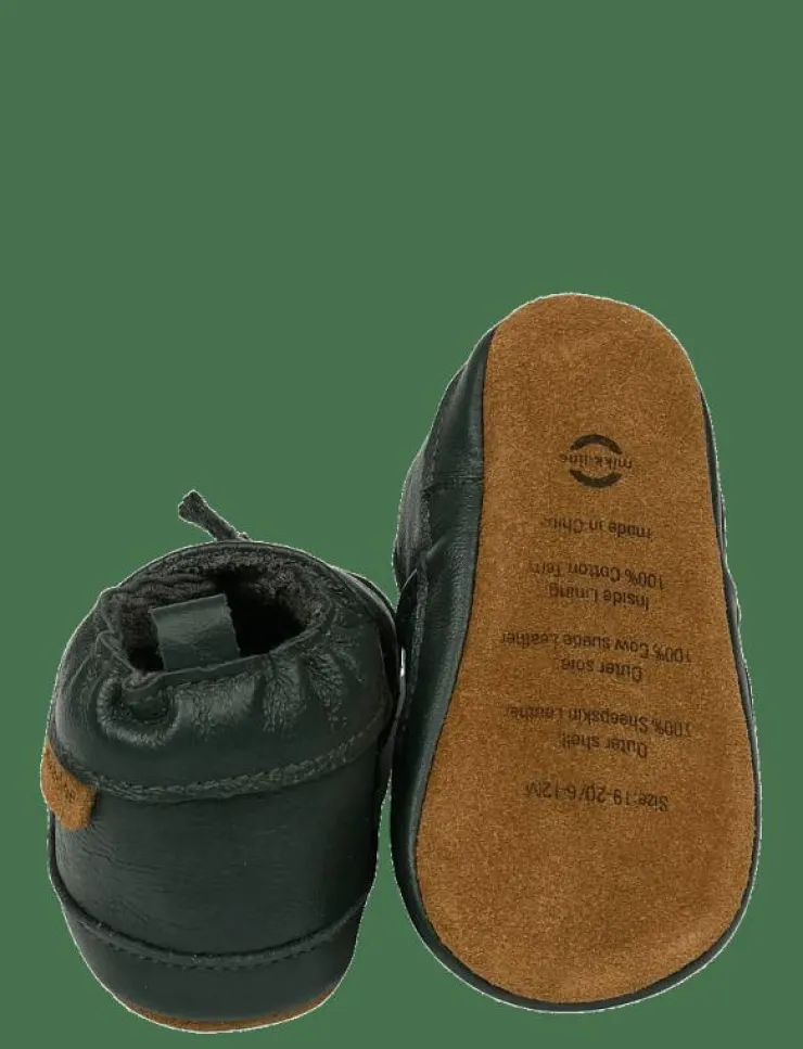 Barn mikk-line Inneskor|Leather Slipper Dino - Inneskor