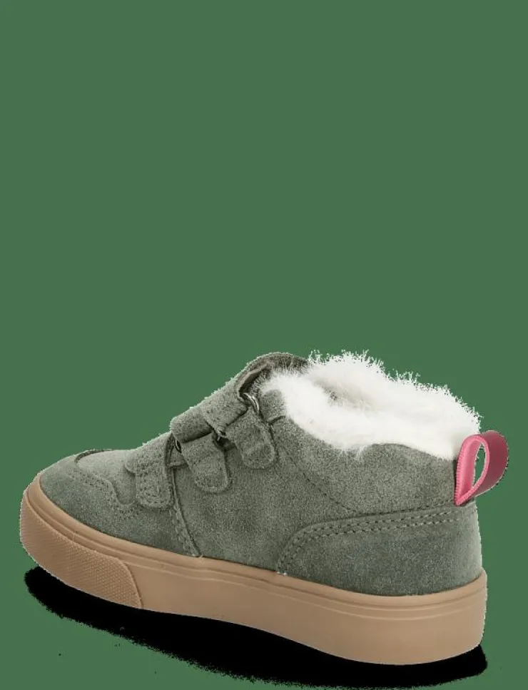 Barn Mango Vinterstövlar|Leather trainers with fleece - Vinterstövlar