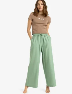 Kvinnor Roxy Byxor|LEKEITIO BREAK MID PANT - Casual byxor
