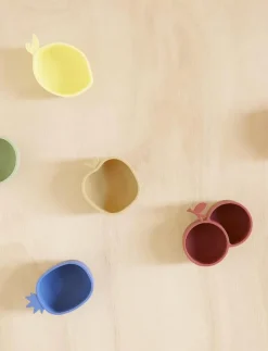 Barn OYOY MINI Matdags|Matdags|Lemon & Pear Snack Bowl - Skålar