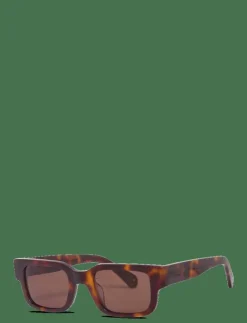 Corlin Eyewear Solglasögon|Leon Tortoise Brown - Fyrkantiga
