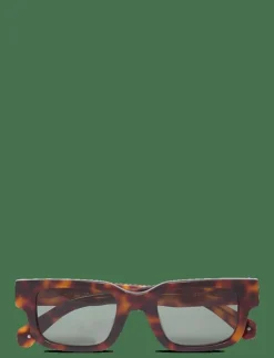 Corlin Eyewear Solglasögon|Leon tortoise green - Fyrkantiga