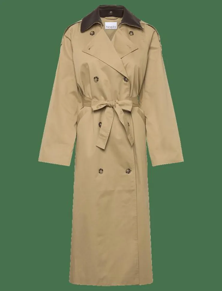 Kvinnor Noella Plus Size & Curvy|Jackor & Kappor|Leone Coat - Trenchcoats