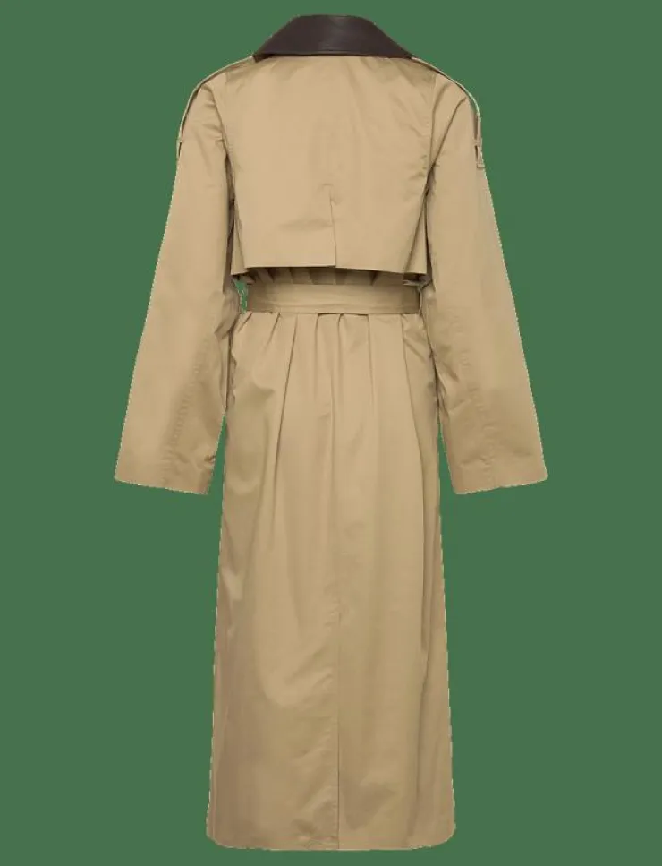 Kvinnor Noella Plus Size & Curvy|Jackor & Kappor|Leone Coat - Trenchcoats