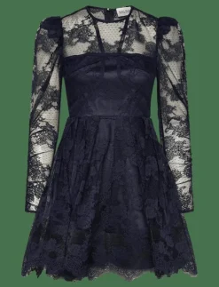 Malina Leoni Lace Mini Dress - Korta klänningar|Kvinnor Plus Size & Curvy|Klänningar