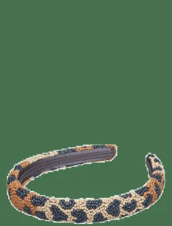 Becksöndergaard Leopa Slim Beaded Hairbrace - Hårband & Diadem|Kvinnor Hår|Håraccessoarer