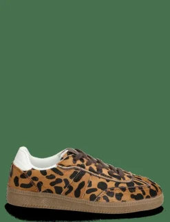Barn Mango Sneakers|Leopard leather sneakers - Låga sneakers