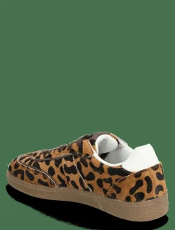 Barn Mango Sneakers|Leopard leather sneakers - Låga sneakers