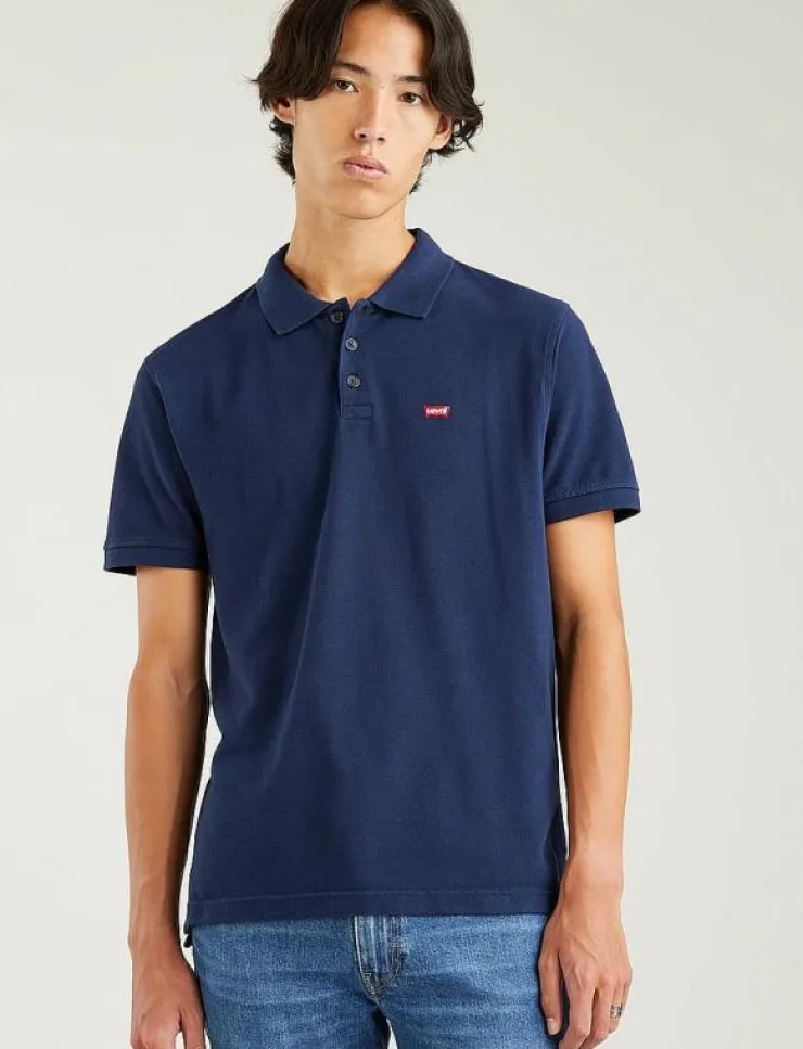 Levi's® LEVIS HM POLO NAVY BLAZER PIQU - Kortärmade pikéer| Pikéer