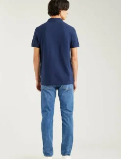 Levi's® LEVIS HM POLO NAVY BLAZER PIQU - Kortärmade pikéer| Pikéer