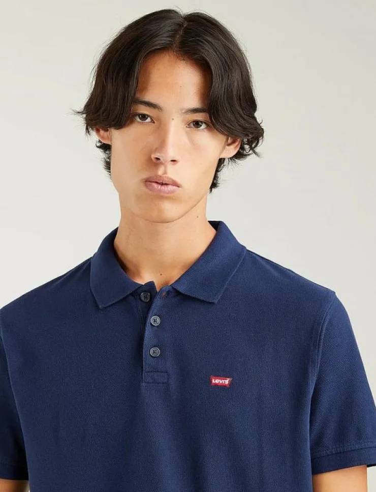 Levi's® LEVIS HM POLO NAVY BLAZER PIQU - Kortärmade pikéer| Pikéer
