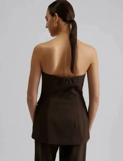 Kvinnor Malina Kavajer|Lex tailored bustier top - Långärmade t-shirts