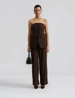 Kvinnor Malina Kavajer|Lex tailored bustier top - Långärmade t-shirts