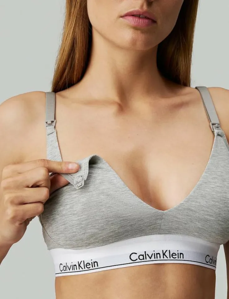 Kvinnor Calvin Klein Mammakläder|Mammakläder|LGHT LINED TRIANGLE (MATERNITY) - Amnings-BH:ar