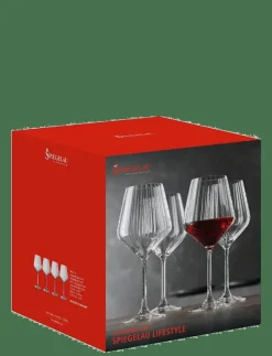 Spiegelau Glas|LifeStyle Burgundy glass 4-p - Vinglas