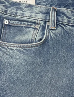 GANT Denim Kläder|Jeans|LIGHT BLUE STRAIGHT JEANS - Regular jeans