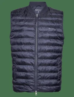 GANT Jackor & Rockar|LIGHT PADDED BOMBER VEST - Västar